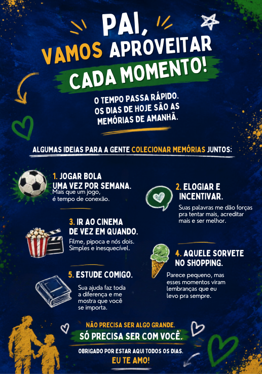 Página vamos aproveitar cada momento